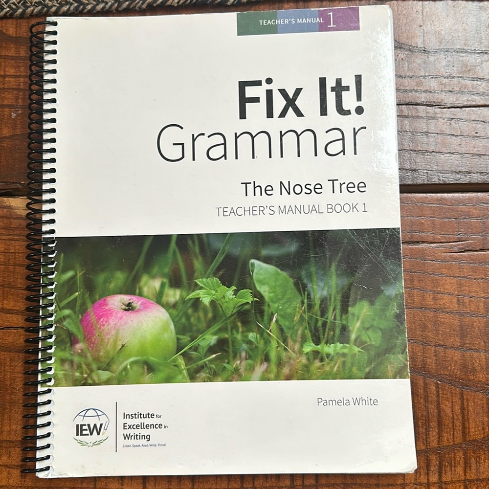IEW Fix it Grammar